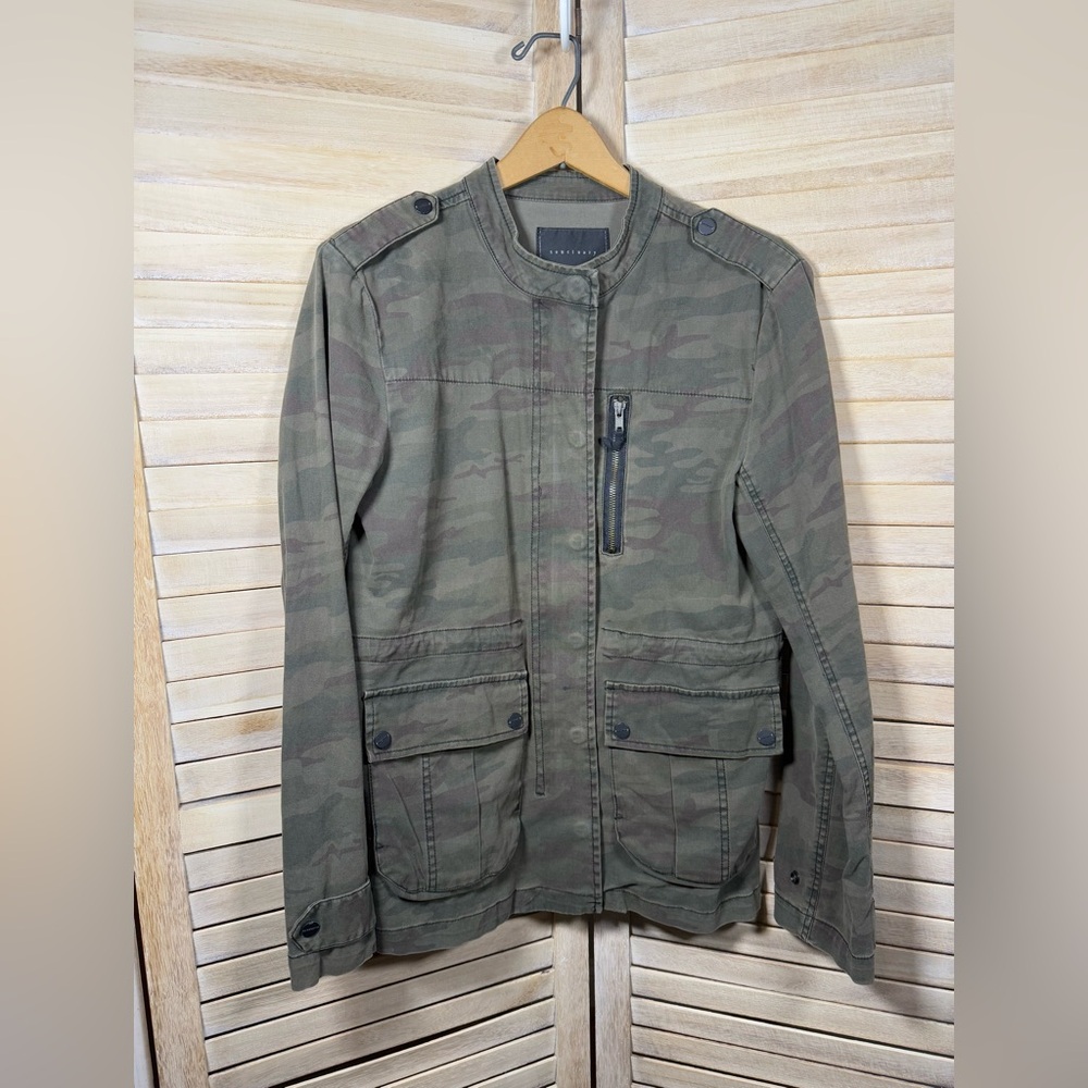 Anthropologie | Sanctuary Civilian Women’s utility jacket in camouflage print